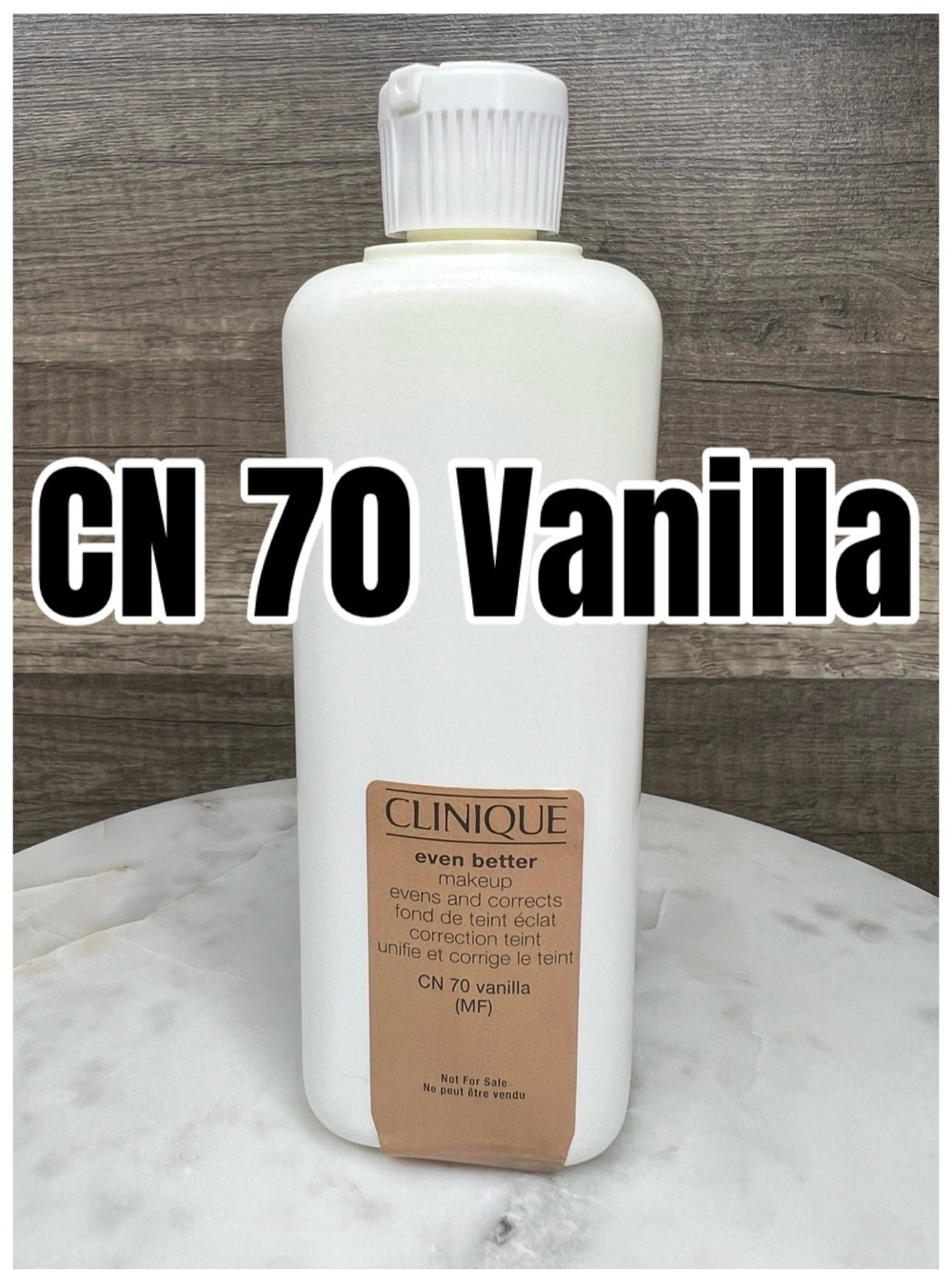 Clinique Even Better Makeup Evens and Corrects Foundation
CN 70 Vanilla